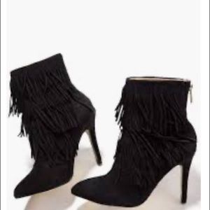 Kristin Cavallari by CL “Charm Fringe Bootie”